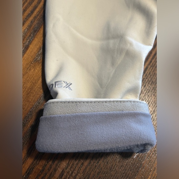 The North Face Apex Womens S Jacket cream gray full zip outdoors cozy hiking - Picture 14 of 16